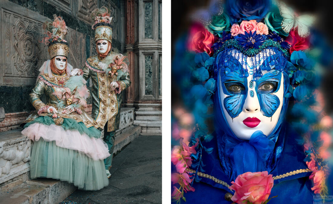Kostýmy Benátskeho karnevalu 2024