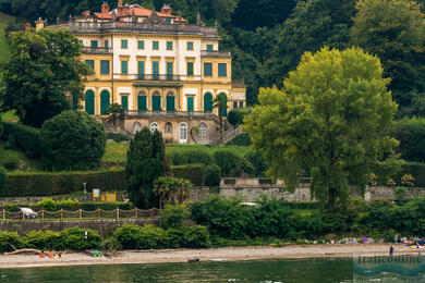 Park és Villa Pallavicino a Maggiore-tónál