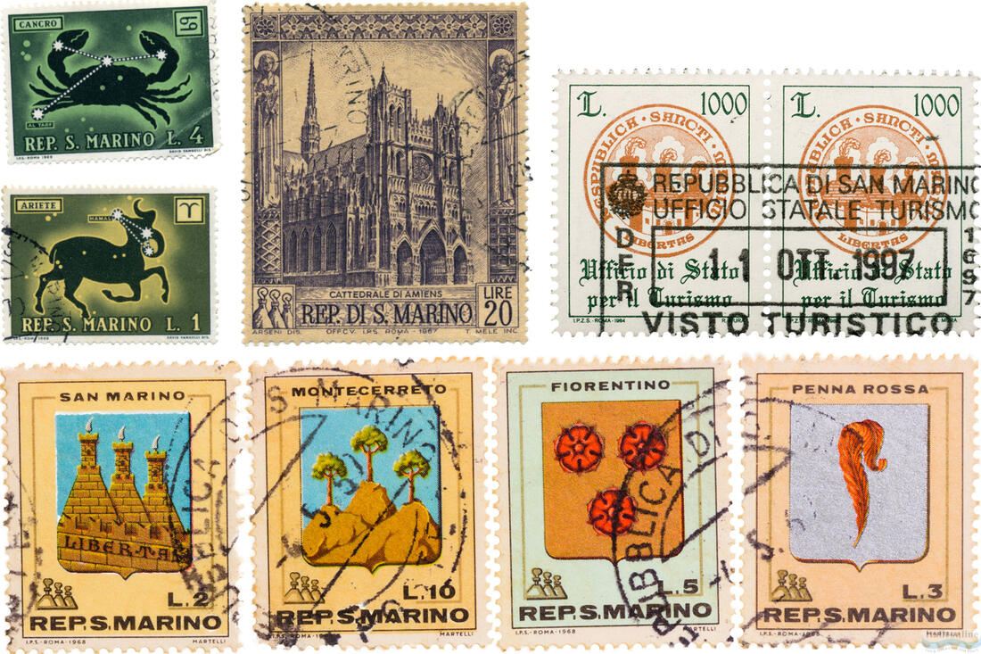 Znaczki pocztowe San Marino