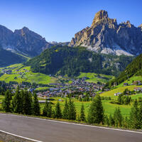 Arabba-Marmolada im Sommer