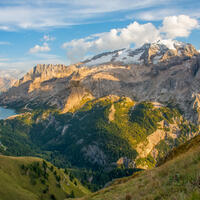 Arabba-Marmolada im Sommer