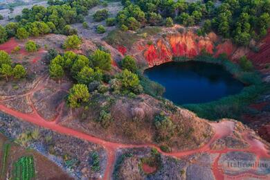 Cava di bauxite vicino a Otranto