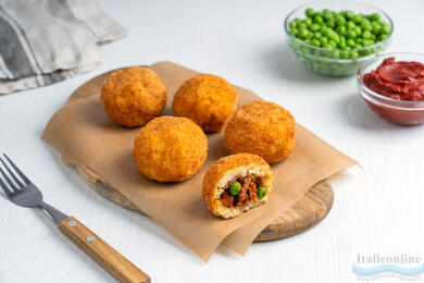 Arancini - stegte sicilianske kugler