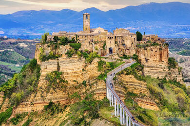 Civita di Bagnoregio, město, které umírá