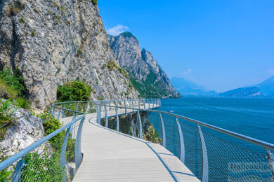 Den smukkeste cykelsti i Europa? Ciclopista del Garda