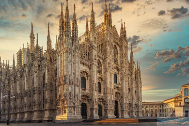 Det mest imponerende symbol på Milano? Duomo-katedralen