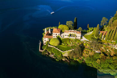 Villa del Balbianello, en majestætisk villa ved Comosøens bredder