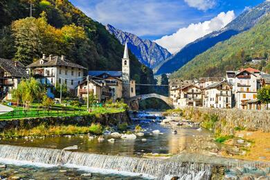 Valle d'Aosta i al sin pragt