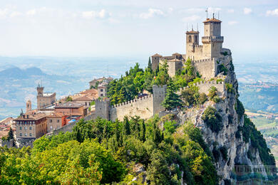 San Marino, eine der kleinsten und ältesten Republiken der Welt