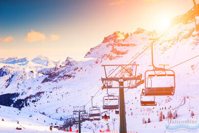 Val di Fassa, avventura sulla neve