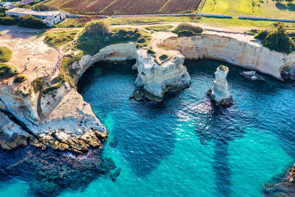 Die schönsten Sonnenuntergänge in Apulien? Torre Sant'Andrea