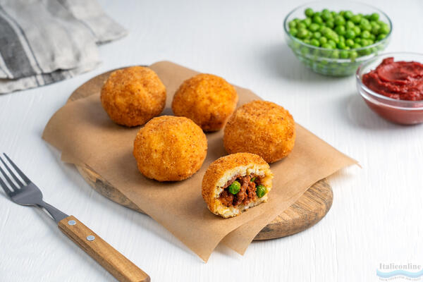 Arancini - palline siciliane fritte