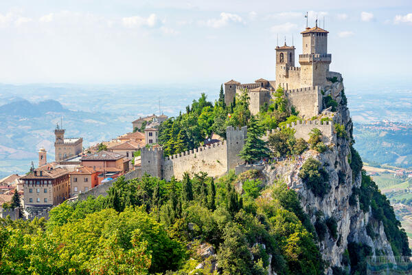 San Marino, eine der kleinsten und ältesten Republiken der Welt