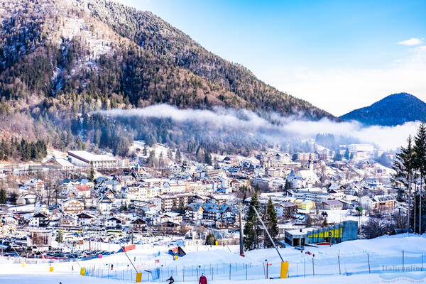 Tarvisio, Skifahren im Dreiländereck