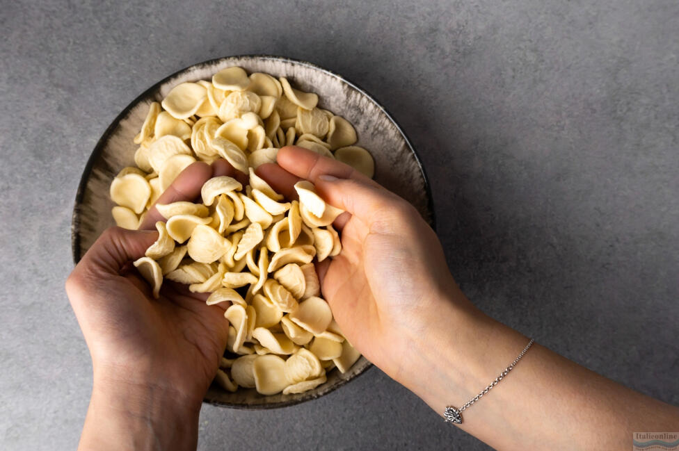 Orecchiette, pasta tradizionale pugliese